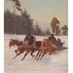 Aleksander Makowski (1869 - 1924), Rushing Four
