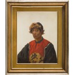 Dawid Aleksander Haltrecht (przypisywany) (1880 - 1938), Portret Azjaty
