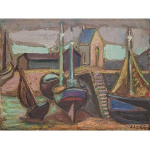 Nikolai Aleksandrovich Issaev (1891 - 1977 ), Port of Brittany