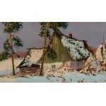 Andrzej Malinowski (1885 Czempin - 1932 Poznań), Hütten unter dem Schnee