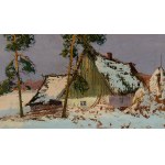 Andrzej Malinowski (1885 Czempin - 1932 Poznań), Huts under the snow