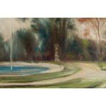 Stanisław Chlebowski (1890 Braniewo - 1969 Gdańsk), Ogród Tuileries w Paryżu