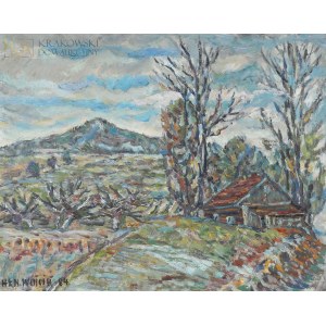 Henryk WÓJCIK (1920-2009), Landscape with a Hill (1984)