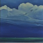 Monika Knoblauch-Kwapińska, Niebieski pejzaż z chmurami