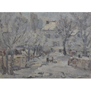 Andrzej KURZAWSKI, Winter auf dem Lande, 1962