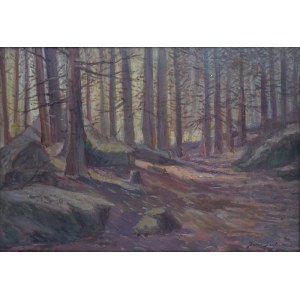 Jerzy GNATOWSKI, Intérieur de la forêt, 1991
