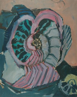 Helena CYGAŃSKA-WALICKA, Wnętrze amonitu, 1968