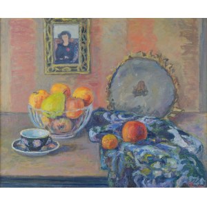 Kazimierz WILK. , Martwa natura ze słonecznikiem, 2000