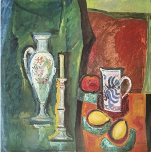 Ryszard WOŹNIAK, Composition with a jug, 1990
