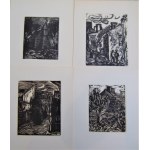 Alojzy Majcher(1907-1943),Portfolio grafiky k 650. výročí města Tarnów,1980
