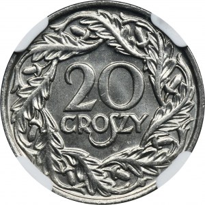 20 pennies 1923 - NGC MS66