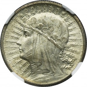Head of a Woman, 2 gold 1934 - NGC MS63