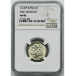 Piłsudski, 2 zloté 1934 - NGC MS63