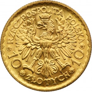 10 zlatých 1925 Chrobry