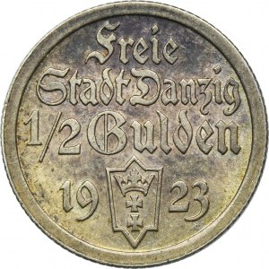 Freie Stadt Danzig, 1/2 gulden 1923