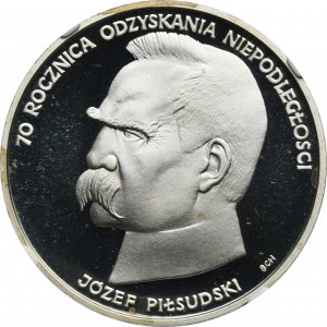 50 000 zlatých 1988 Pilsudski - NGC PF67 ULTRA CAMEO