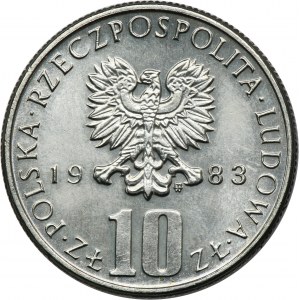 10 zlotých 1983 Bolesław Prus