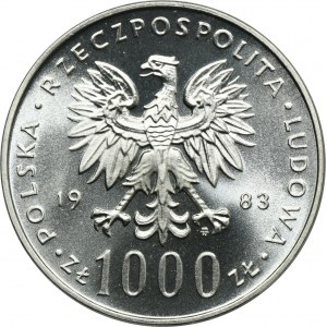 1.000 złotych 1983 Jan Paweł II