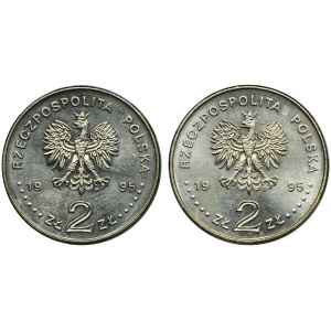 Zestaw, 2 złote 1995 (2 szt.)