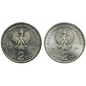 Set, 2 gold 1995 (2 pieces).