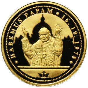 Medal 45. rocznica wyboru Karola Wojtyły na Papieża