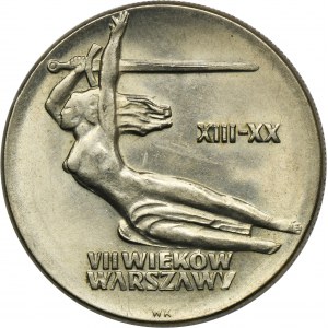 10 złotych 1965 VII Wieków Warszawy, Nike