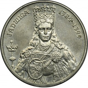 DESTRUKT, 100 złotych 1988 Jadwiga - niedobity znak