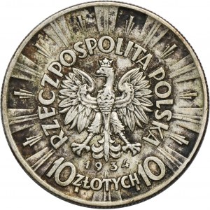 Piłsudski, 10 złotych 1934 - RZADKIE