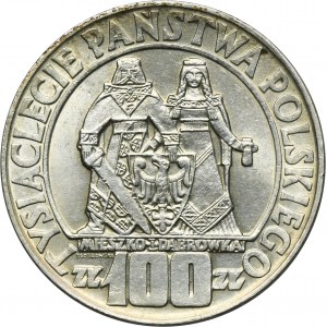 100 złotych 1966 Mieszko i Dąbrówka