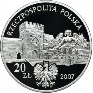20 złotych 2007 Miasto Średniowieczne w Toruniu
