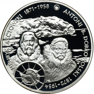 10 złotych 2007 Henryk Arctowski i Antoni B. Dobrowolski
