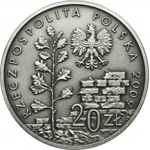 20 złotych 2009 65 Rocznica likwidacji Getta w Łodzi