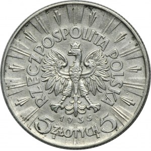 Piłsudski, 5 złotych 1935