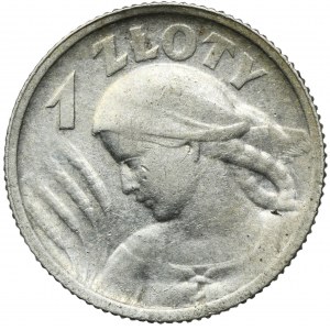 Kobieta i kłosy, 1 złoty Paryż 1924