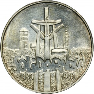 100,000 PLN 1990 Solidarity - TYPE A