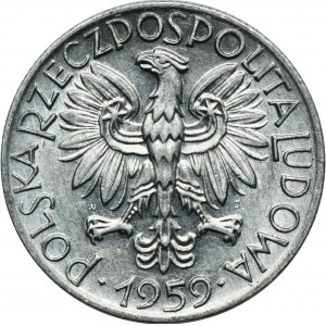 5 złotych 1959 Rybak