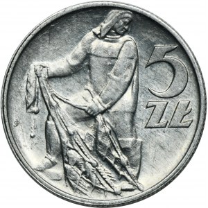 5 złotych 1959 Rybak