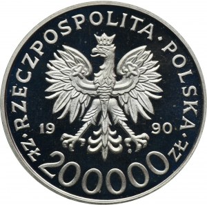 200.000 złotych 1990 gen. Tadeusz Komorowski Bór