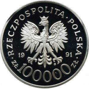 100.000 złotych 1991 Tobruk