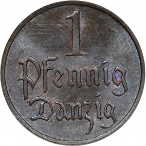 Free City of Danzig, 1 pfennig 1930