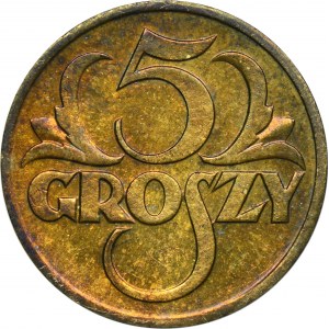 5 groszy 1923 Mosiądz