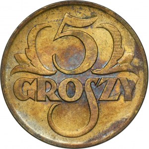 5 groszy 1923 Mosiądz
