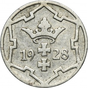 Free City of Danzig, 5 pfennige 1928