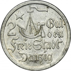 Free City of Danzig, 2 gulden 1923