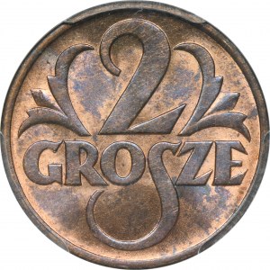 2 grosze 1938 - PCGS MS64 RB
