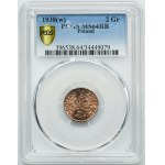 2 grosze 1938 - PCGS MS64 RB