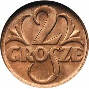 2 grosze 1939 - GCN MS68