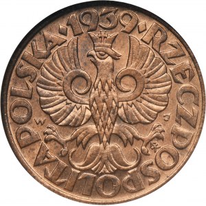 5 groszy 1939 - GCN MS66