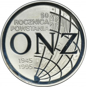 20 złotych 1995 50. rocznica powstania ONZ