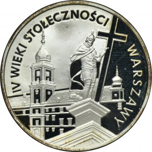 20 złotych 1996 IV Wieki stołeczności Warszawy